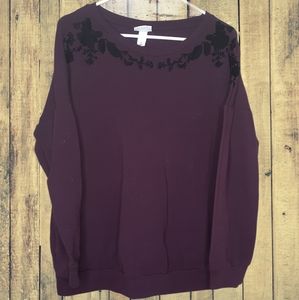 Ava & Viv Women's Sweatshirt Size X